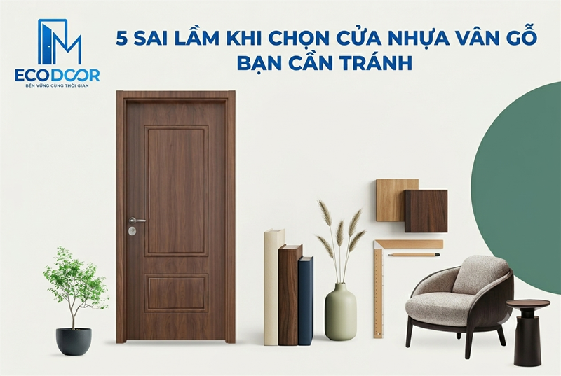 5 sai lầm khi chọn cửa nhựa vân gỗ bạn cần tránh 