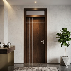 Cửa Composite chỉ nhôm CP-77
